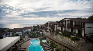 Гостиница Курортный клуб Daчi Алушта Апартаменты Дуплекс с видом на море-15